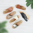 No.2027 Back Belt Wedge Sandal