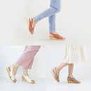 No.2027 Back Belt Wedge Sandal