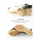 No.2027 Back Belt Wedge Sandal