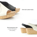 No.2027 Back Belt Wedge Sandal