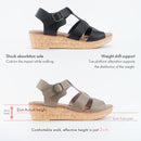 No.2031 Adjustable Ankle Strap Sandal