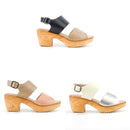 No.2034 Ankle Strap Chunky Heel Sandal