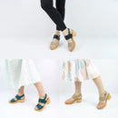 No.2034 Ankle Strap Chunky Heel Sandal