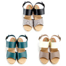 No.2034 Ankle Strap Chunky Heel Sandal