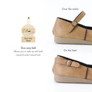 No.2302 Duo-Way Belt Flat Shoes