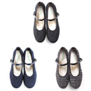 No.3074 Stable Heel Strap Pumps