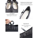 No.3074 Stable Heel Strap Pumps