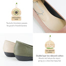 No.7005A Stretch Fit Flat Pumps