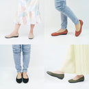 No.7005A Stretch Fit Flat Pumps