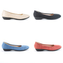 No.7005A Stretch Fit Flat Pumps