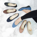 No.7006A Stretch Fit Heel Pumps