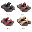 No.8204A Double Belt Foot Bed Slip-On