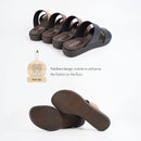 No.8204A Double Belt Foot Bed Slip-On