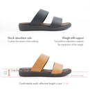 No.8204A Double Belt Foot Bed Slip-On