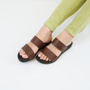 No.8204A Double Belt Foot Bed Slip-On