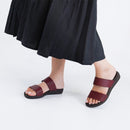 No.8204A Double Belt Foot Bed Slip-On