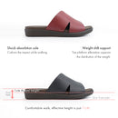 No.8205A Cross Belt Foot Bed Slip-On