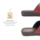 No.8205A Cross Belt Foot Bed Slip-On