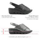 No.8209A Wave Walk Back Belt Sandal