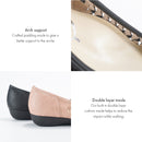 No.8614A Weave Upper Flat Pumps