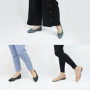 No.8614A Weave Upper Flat Pumps