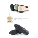 No.8615A Quilt Upper Flat Pumps