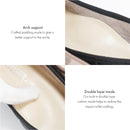 No.8615A Quilt Upper Flat Pumps