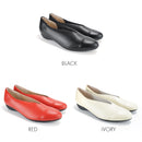 No.8616A V Cut Upper Flat Pumps