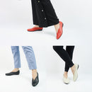 No.8616A V Cut Upper Flat Pumps