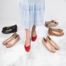 No.8619A Stretchable Upper Flat Shoes