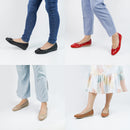 No.8619A Stretchable Upper Flat Shoes