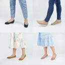 No.8621A Stretchable Upper Wedge Heel Pumps