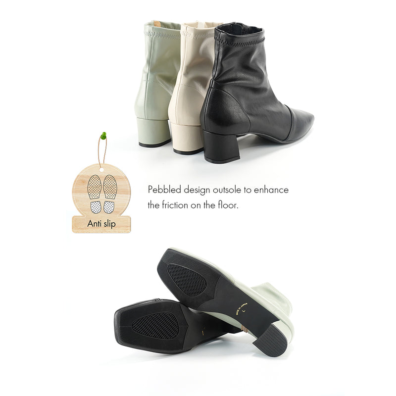 SUaSHI 1005 Side Zip Stretchable Boots