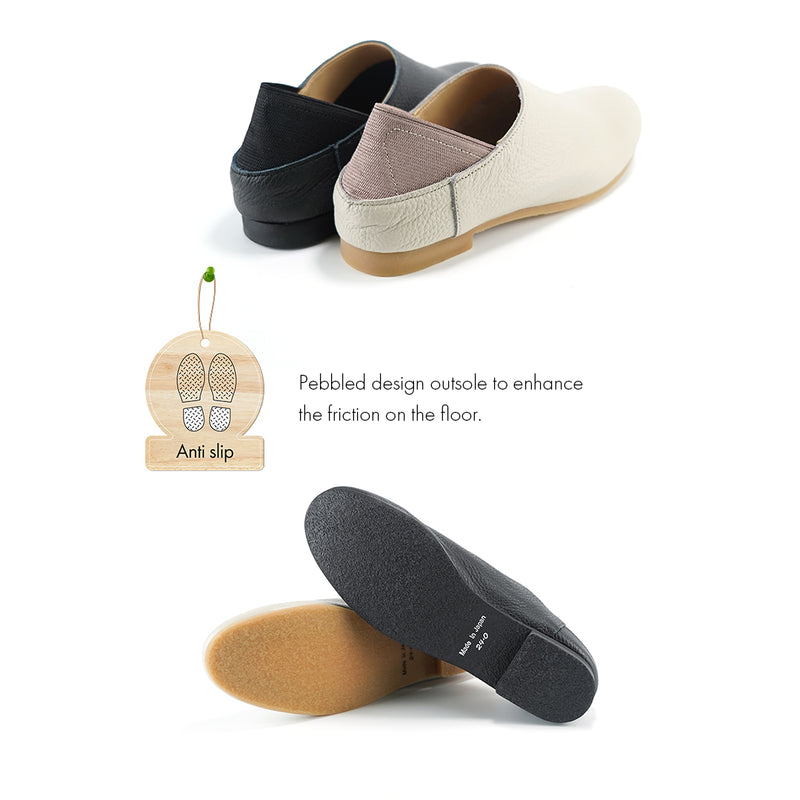 No.RP238 2 Way Heel Leather Baboosh