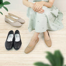 No.RP262 Square Toe Ribbon Leather Pumps