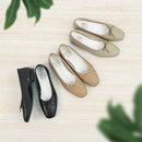 No.RP262 Square Toe Ribbon Leather Pumps