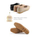 No.RP262 Square Toe Ribbon Leather Pumps