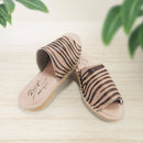 No.RP282 Comfy Out-Stitch Pony Leather Slip On