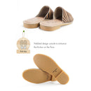 No.RP282 Comfy Out-Stitch Pony Leather Slip On