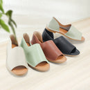 No.RP502 Side Open Out-Stitch Sandal