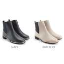 No.RP526 Cow Leather Back Gore Boots