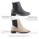 No.RP526 Cow Leather Back Gore Boots