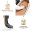 No.RP531 Slanting Line Leather Pumps