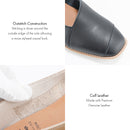 No.RP531 Slanting Line Leather Pumps