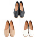 No.RP531 Slanting Line Leather Pumps